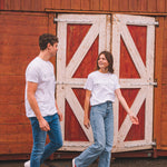 Pindabaas T-Shirt wit - de pindakaaswinkel