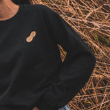 Gouden Pinda Trui zwart - de pindakaaswinkel