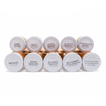 Pindakaas proefpakket 10 smaken - minipotjes - de pindakaaswinkel