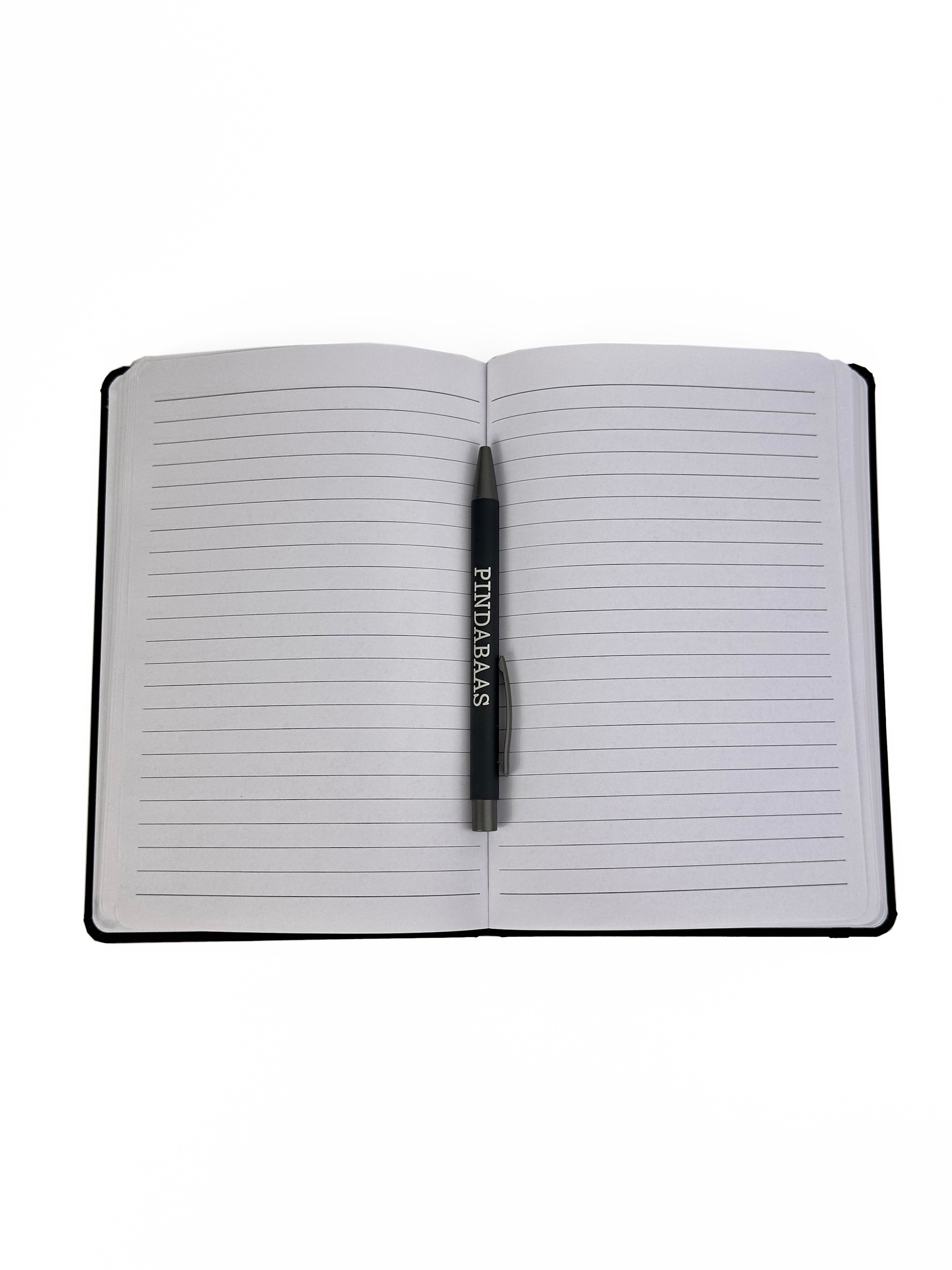 Notitieboekje + pen - de pindakaaswinkel