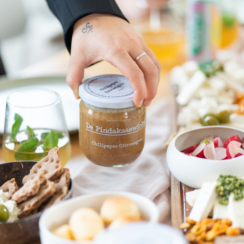 pindakaas chilipeper citroengras