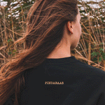 Gouden Pinda Trui zwart - de pindakaaswinkel