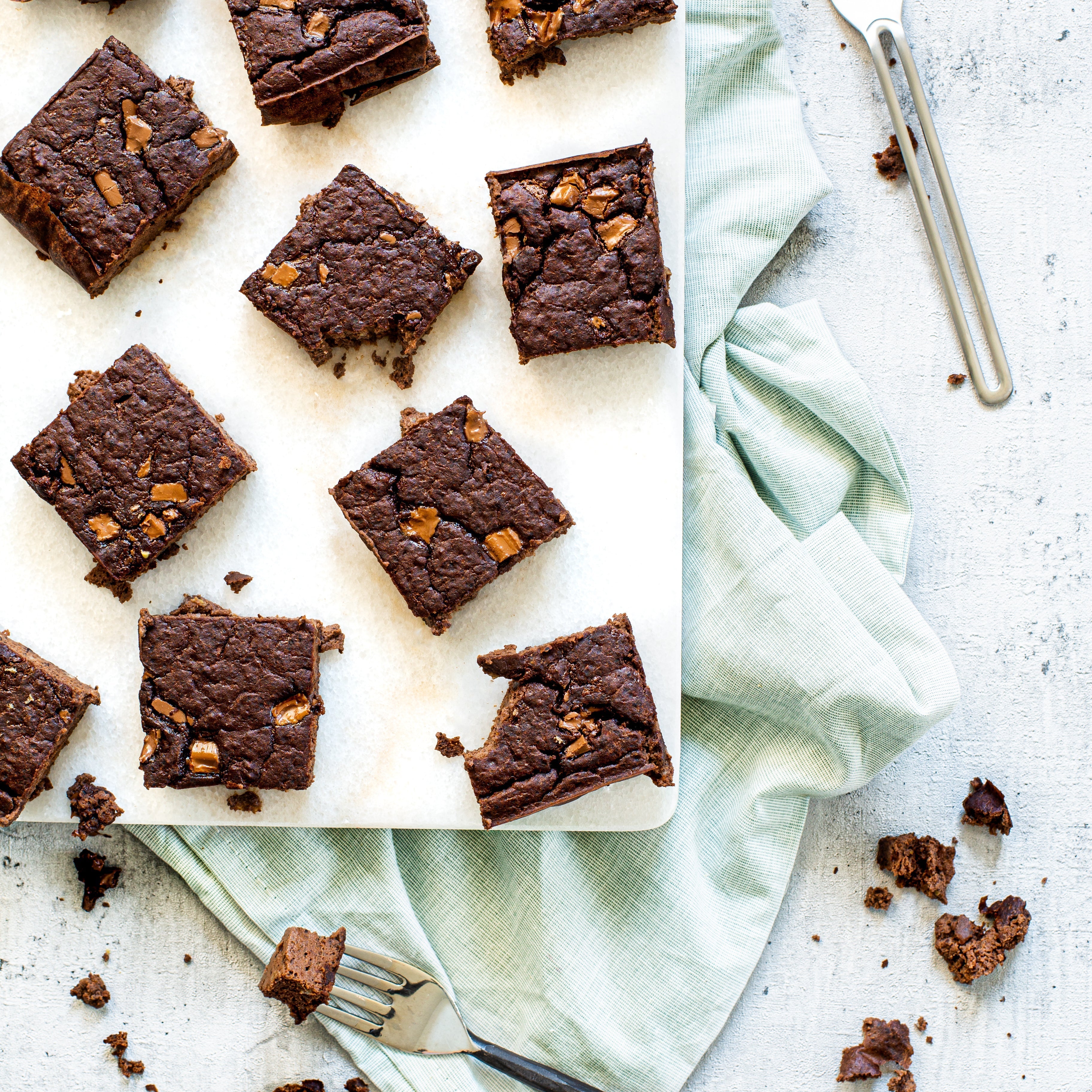 ZWARTEBONEN-BROWNIE