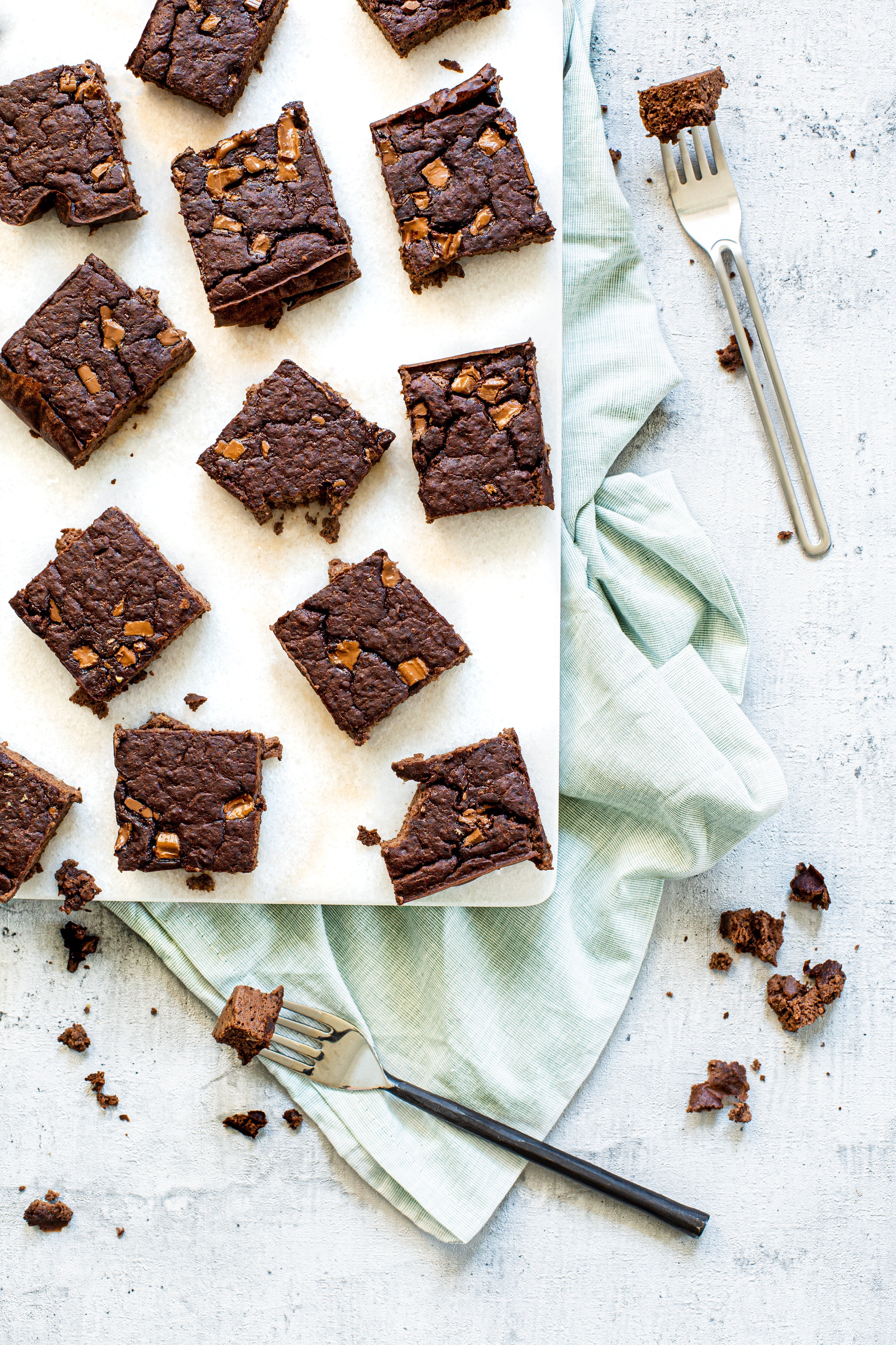 ZWARTEBONEN-BROWNIE