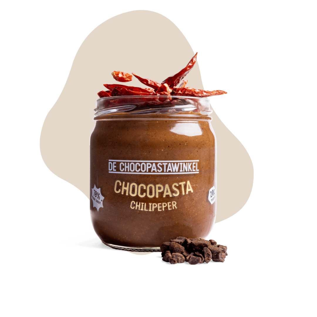 Chocopasta Chilipeper pindakaaswinkel