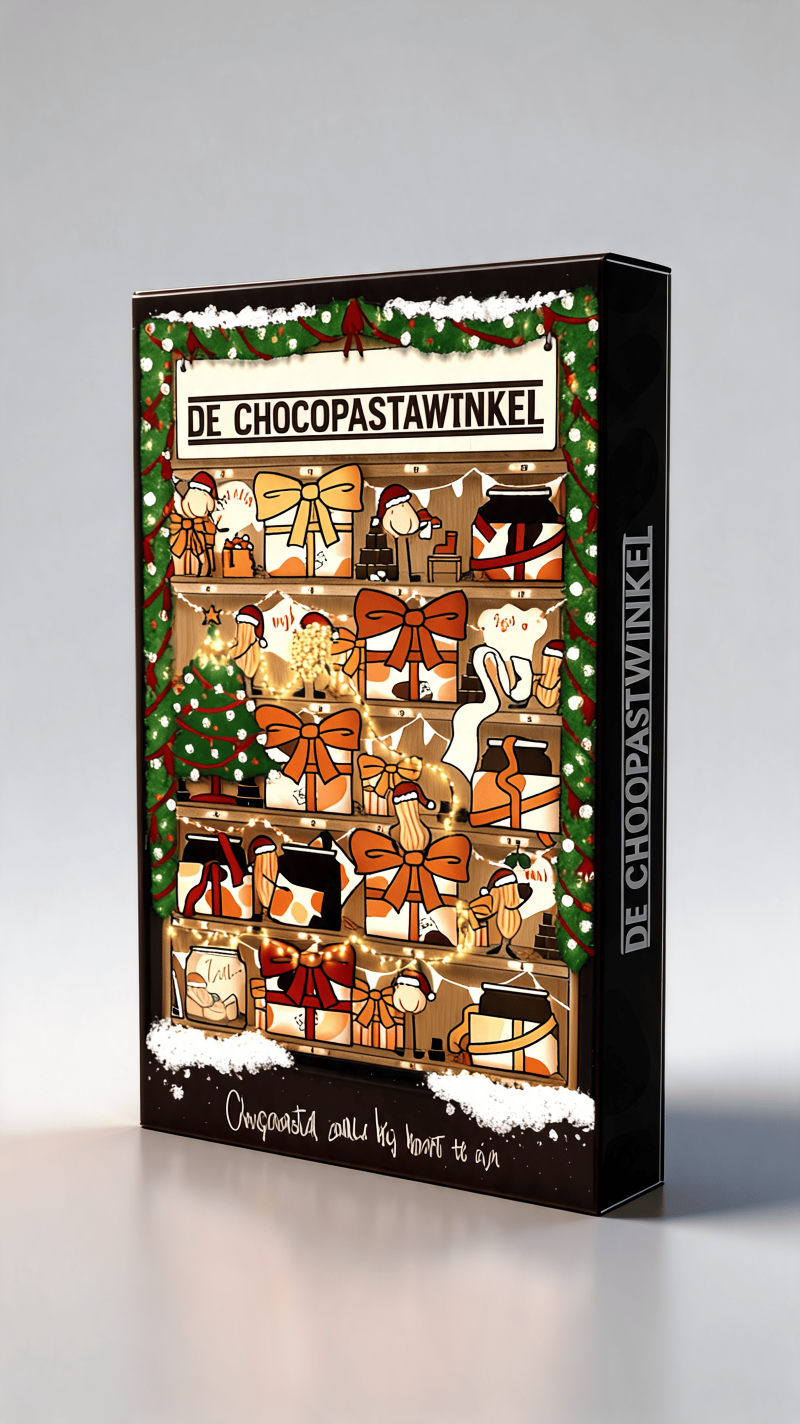 De allereerste chocopasta kalender met zo veel smaken!