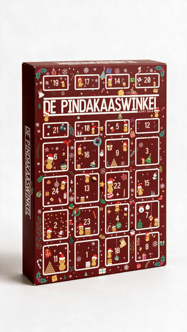 Wegens succes verlengd, De Pindakaas adventkalender!