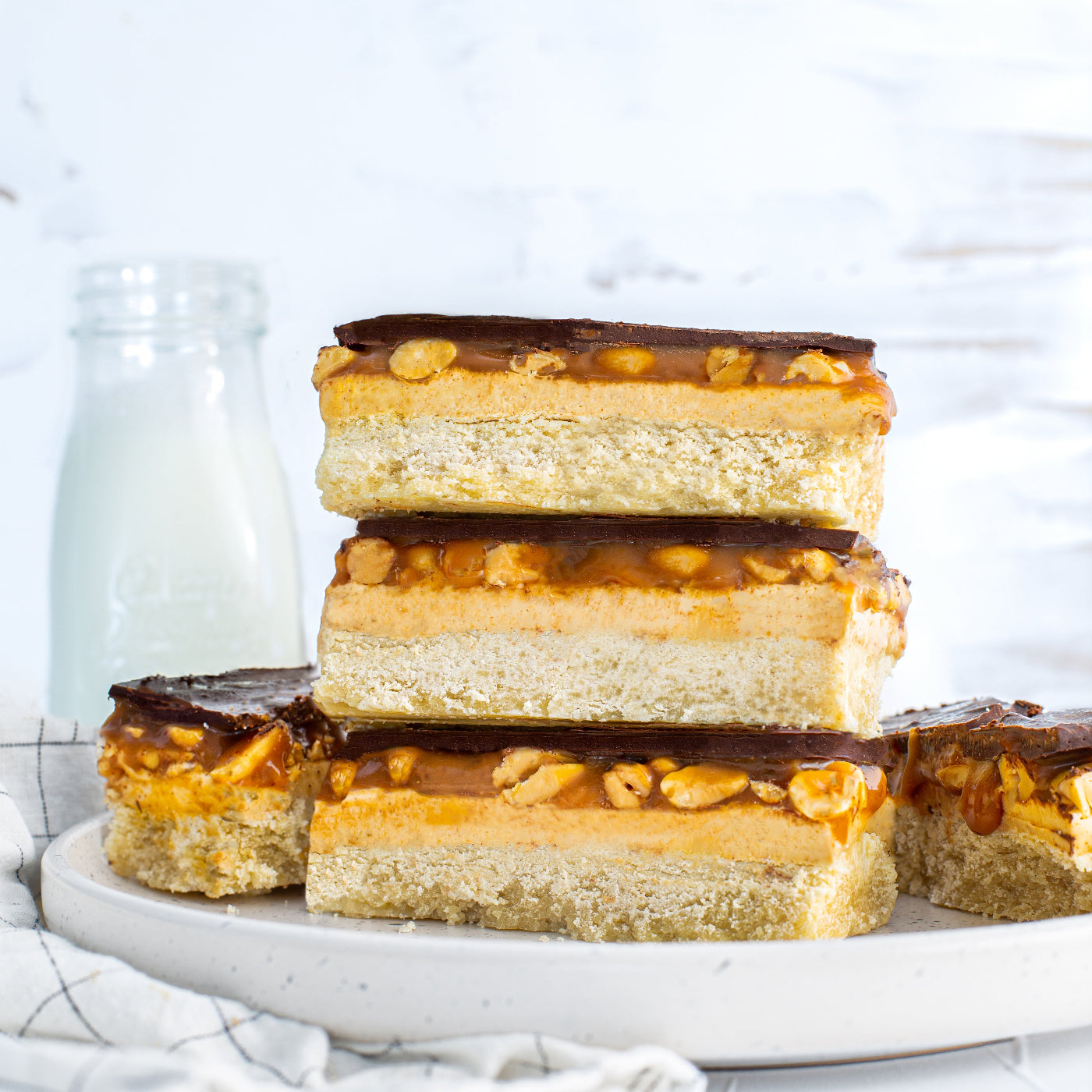 miljonairs shortbread pindakaas