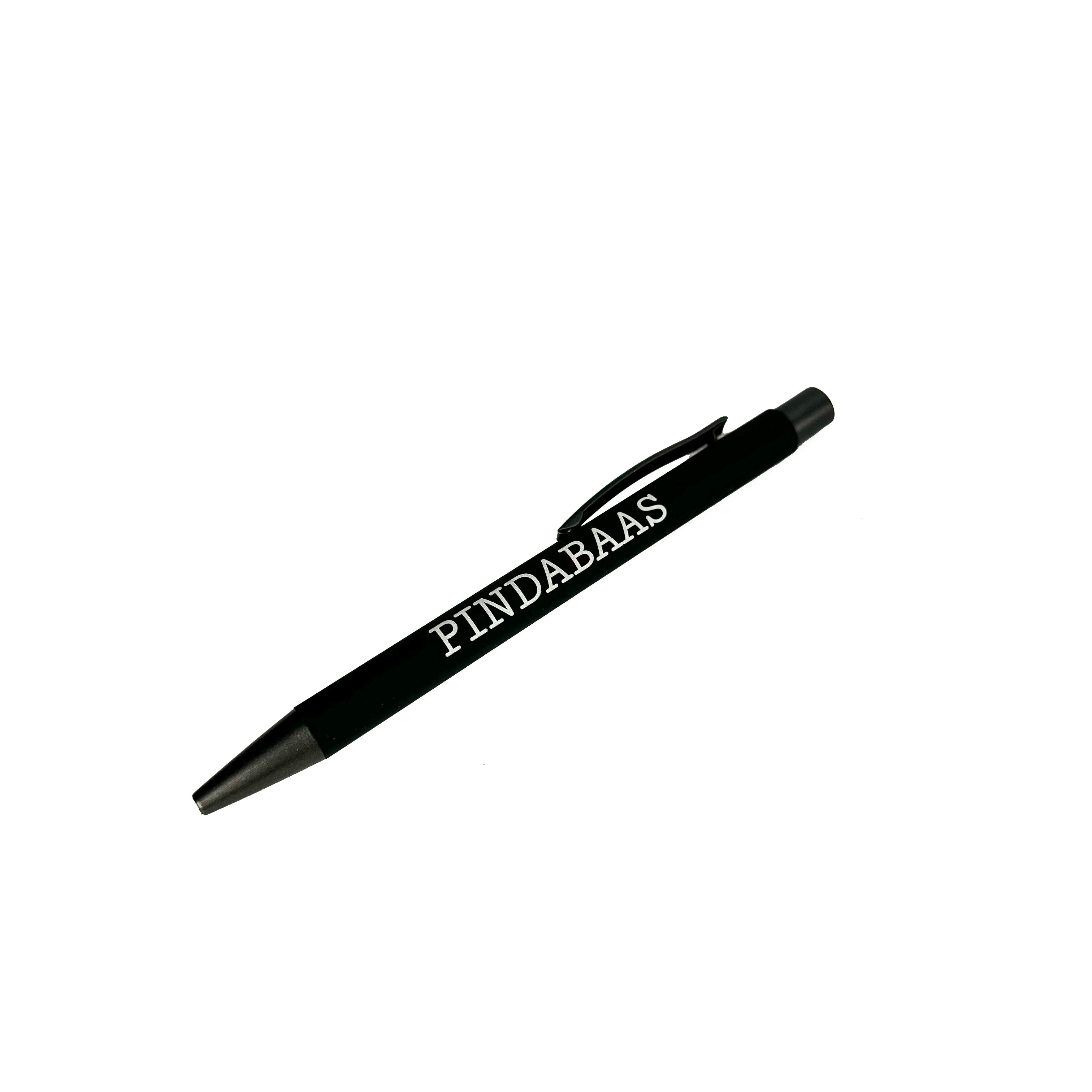 Notitieboekje + pen - de pindakaaswinkel